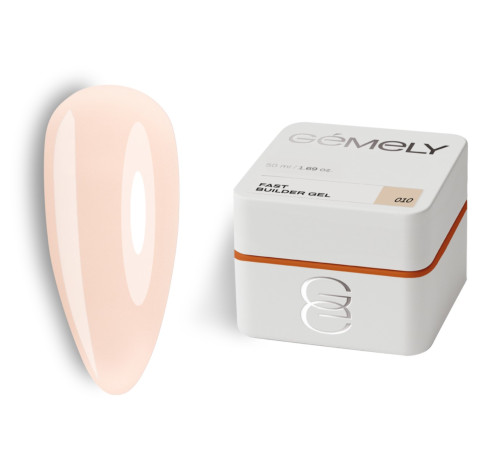 Gemely Fast Builder gel for nails No. 010, 50 ml