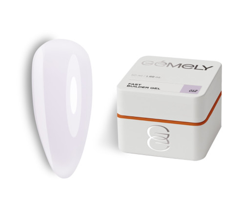Гель для ногтей Gemely Fast Builder gel №012, 50 мл
