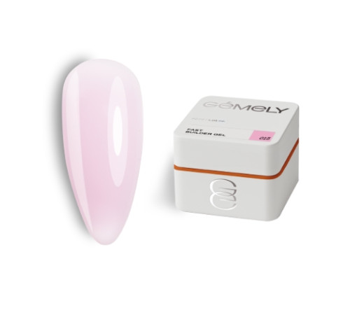 Гель для нігтів Gemely Fast Builder gel №015, 30 мл