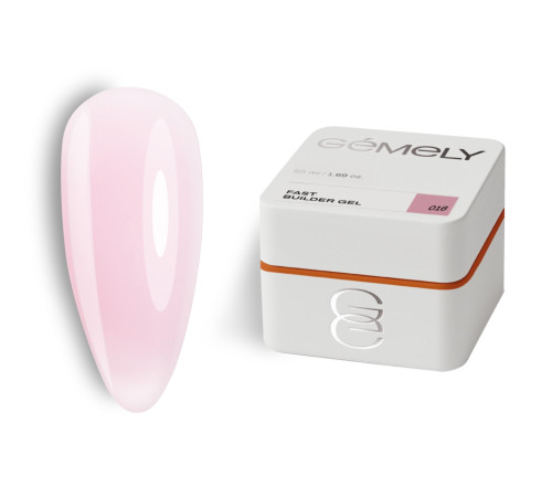 Гель для нігтів Gemely Fast Builder gel №017, 50 мл