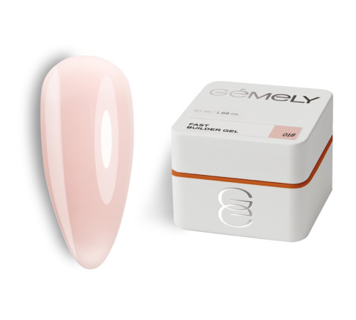 Гель для ногтей Gemely Fast Builder gel №018, 50 мл