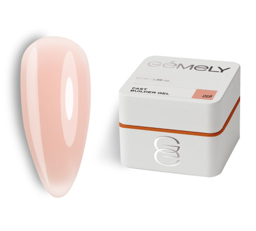 Гель для нігтів Gemely Fast Builder gel №019, 50 мл