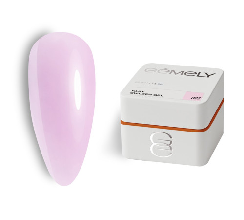 Гель для нігтів Gemely Fast Builder gel №025, 30 мл