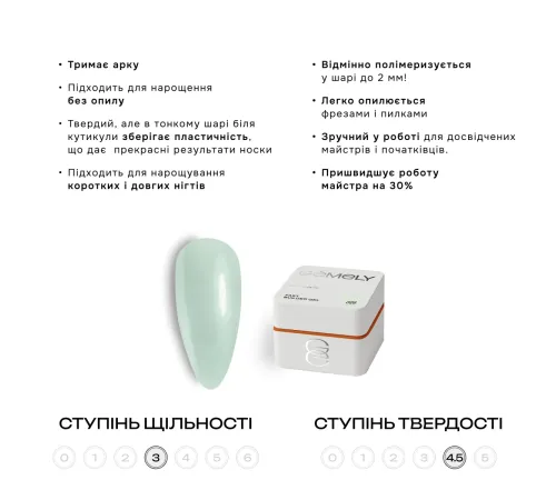 Гель для нігтів Gemely Fast Builder gel №028, 15 мл