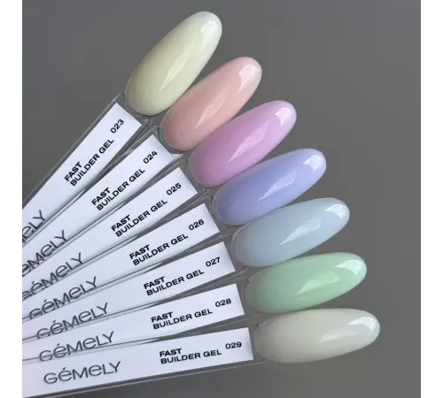 Гель для нігтів Gemely Fast Builder gel №028, 30 мл