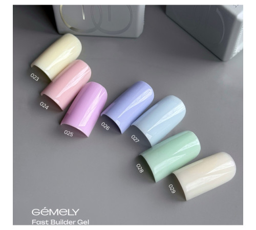 Гель для нігтів Gemely Fast Builder gel №029, 30 мл
