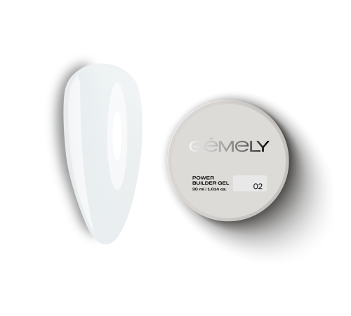 Gemely Power Builder gel for nails No. 002, 30 ml