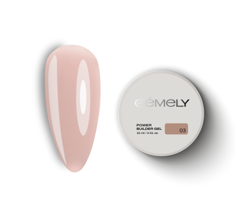 Гель для ногтей Gemely Power Builder gel №003, 15 мл