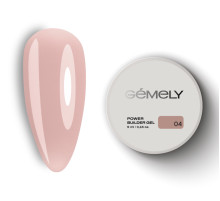 Gemely Power Builder gel for nails No. 004, 5 ml