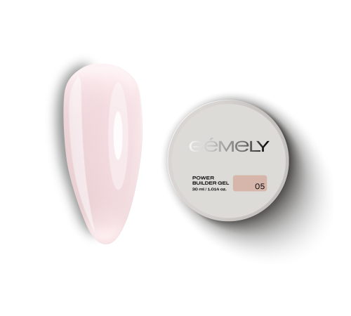 Гель для ногтей Gemely Power Builder gel №005, 30 мл