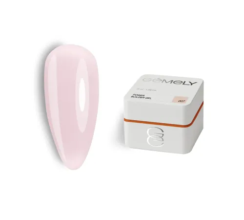 Gemely Power Builder gel for nails No. 007, 15 ml