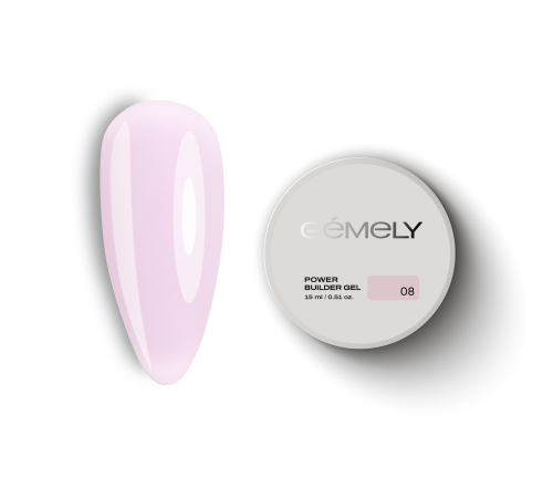 Гель для нігтів Gemely Power Builder gel №008, 15 мл