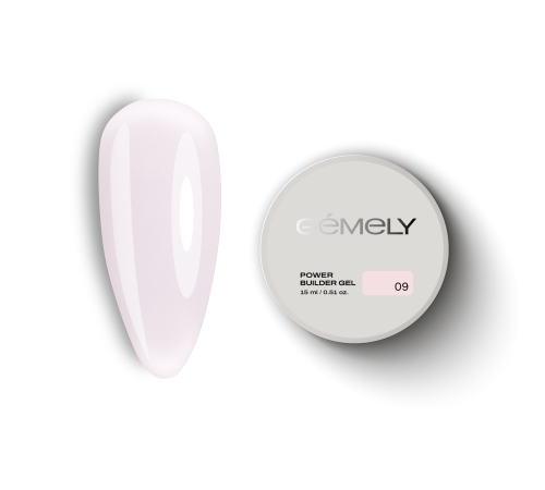 Гель для ногтей Gemely Power Builder gel №009, 15 мл