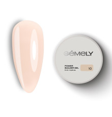 Gemely Power Builder gel for nails No. 010, 5 ml