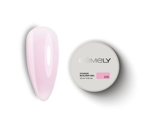 Гель для нігтів Gemely Power Builder gel №015, 15 мл