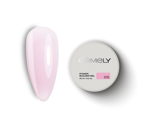 Гель для нігтів Gemely Power Builder gel №015, 30 мл