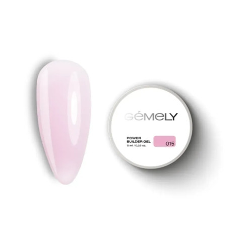 Гель для нігтів Gemely Power Builder gel №015, 5 мл