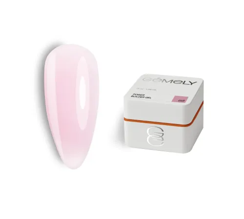 Gemely Power Builder gel for nails No. 016, 15 ml