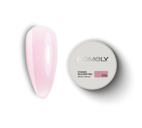 Гель для нігтів Gemely Power Builder gel №016, 30 мл