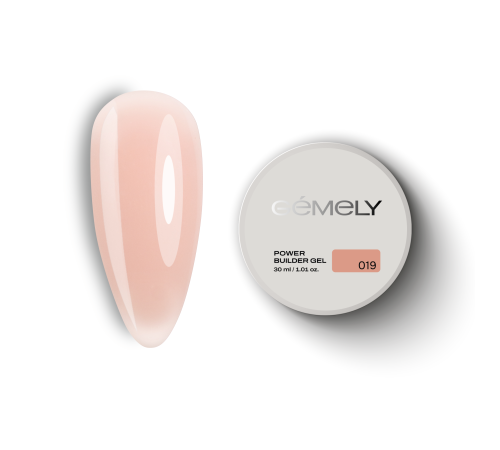 Гель для нігтів Gemely Power Builder gel №019, 30 мл