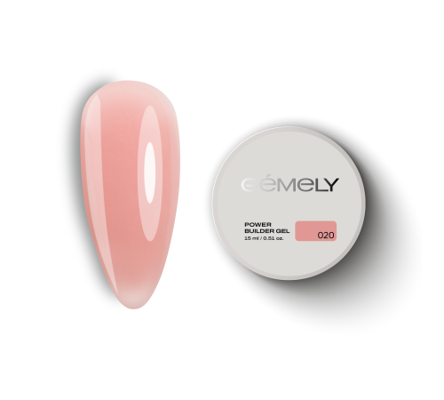 Гель для нігтів Gemely Power Builder gel №020, 15 мл