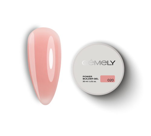 Гель для нігтів Gemely Power Builder gel №020, 30 мл