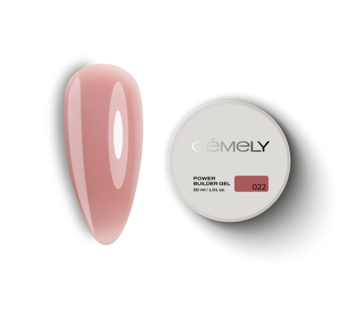 Gemely Power Builder gel for nails No. 022, 30 ml
