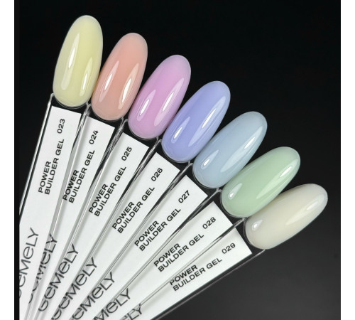 Gemely Power Builder gel for nails No. 025, 30 ml