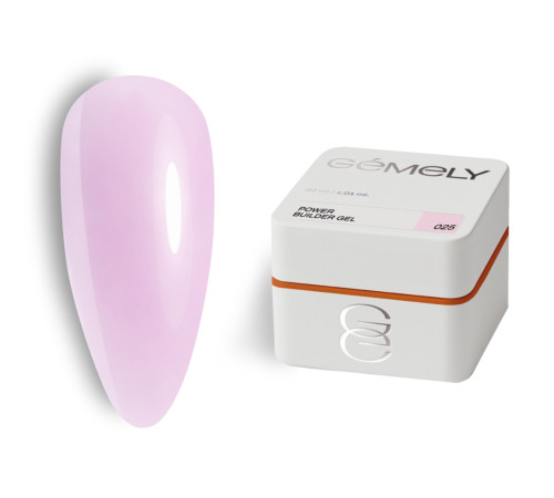 Gemely Power Builder gel for nails No. 025, 30 ml