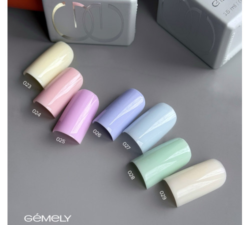Gemely Power Builder gel for nails No. 026, 15 ml