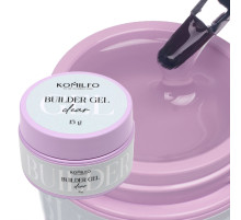 Гель для нігтів Komilfo Builder Gel Clear, 15 мл