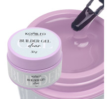 Гель для ногтей Komilfo Builder Gel Clear, 30 мл