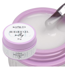 Гель для нігтів Komilfo Builder Gel Milky, 15 мл