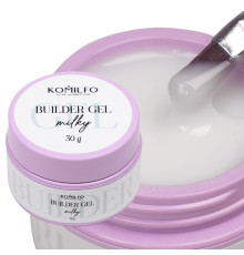 Гель для нігтів Komilfo Builder Gel Milky, 30 мл