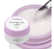 Гель для нігтів Komilfo Builder Gel White, 15 мл