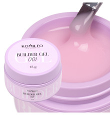 Гель для ногтей Komilfo Builder Gel №001, 15 мл