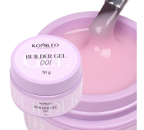 Гель для нігтів Komilfo Builder Gel №001, 30 мл