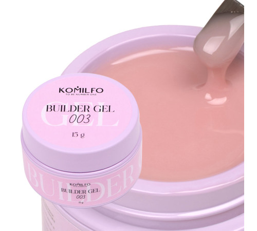 Гель для нігтів Komilfo Builder Gel №003, 15 мл