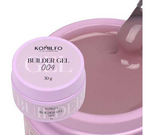 Гель для нігтів Komilfo Builder Gel №004, 30 мл