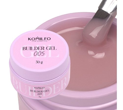 Гель для нігтів Komilfo Builder Gel №005, 30 мл