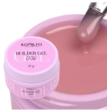 Nail gel Komilfo Builder Gel No. 006, 15 ml