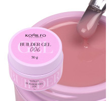 Гель для нігтів Komilfo Builder Gel №006, 30 мл