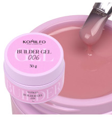 Гель для нігтів Komilfo Builder Gel №006, 30 мл