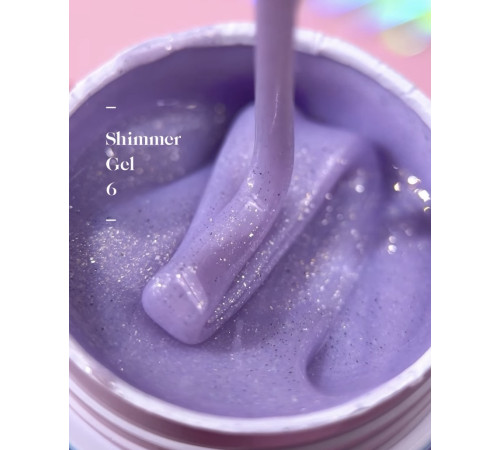 Гель для нігтів Luna Shimmer gel №06, 30 мл