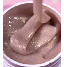 Гель для ногтей Luna Shimmer gel №09, 30 мл