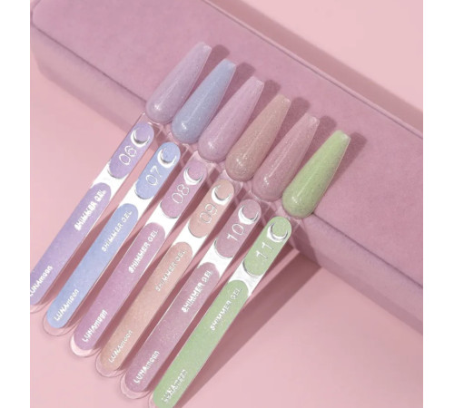 Гель для нігтів Luna Shimmer gel №11, 15 мл