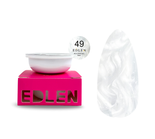 Гель для нігтів Refill Edlen Builder Gel Pearl №49, 30 мл