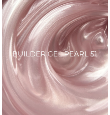 Nail gel Refill Edlen Builder Gel Pearl No. 51, 30 ml