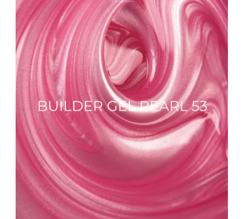 Nail gel Refill Edlen Builder Gel Pearl No. 53, 30 ml