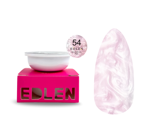 Гель для нігтів Refill Edlen Builder Gel Pearl №54, 30 мл